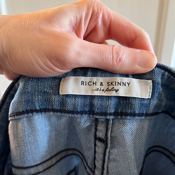 Rich & Skinny Women's Jeans sz 26 - Picture 5 of 6